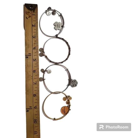 Alex and Ani Shamrock Bracelets Set - Picture 6 of 6